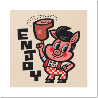 Enjoy eating at your local Pig Boy restaurant. Posters and Art